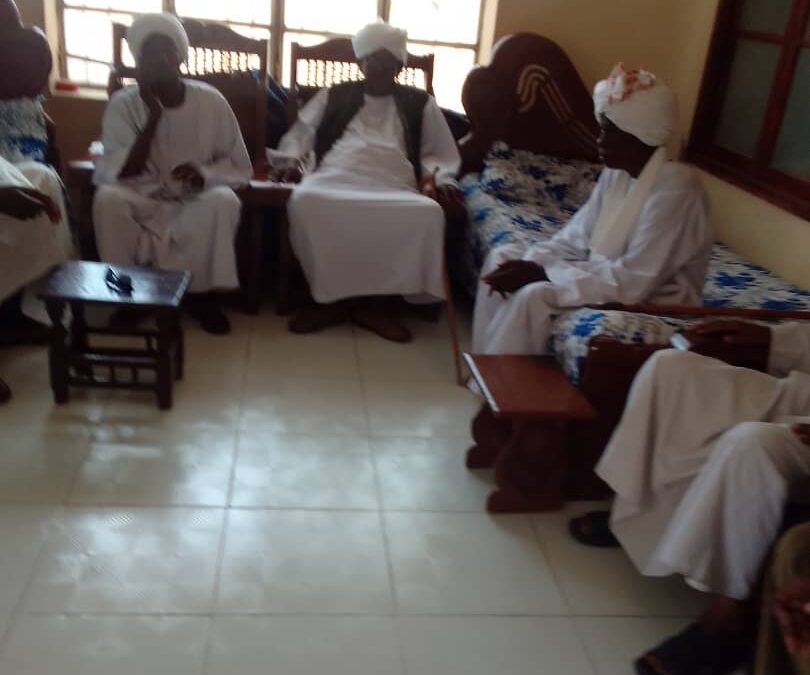 بحضور الناظر عوض الكريم ود زايد وعمدة مايرنو عادل عمدة لسيفاوا خلفًا لوالده